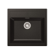 Fregadero sobre encimera FRANKE. SID-610-50 TL CARBONE FREG. SIRIUS. 114.0361.524. Una cubeta. Antracita. acabado sintético. Para mueble de 60